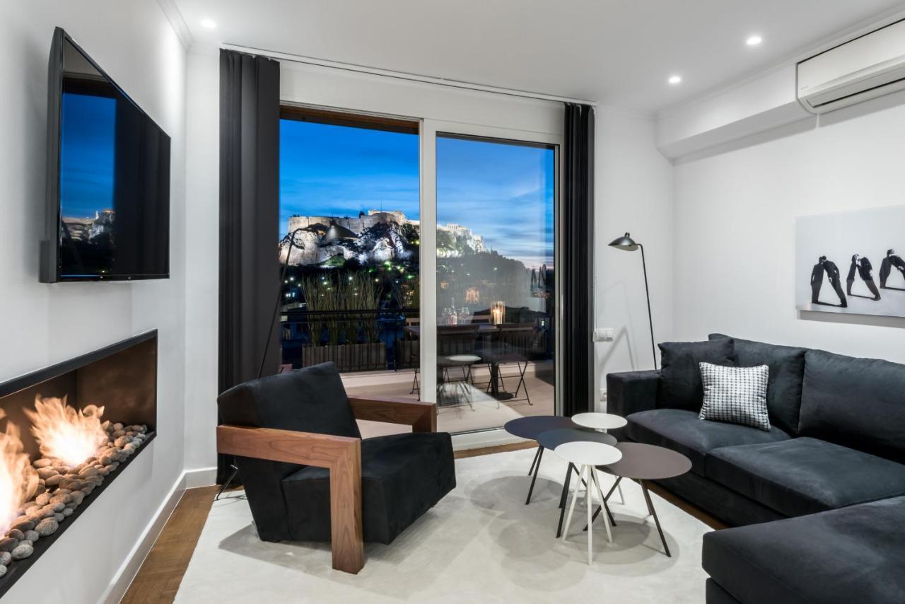 Executive 2 Bdr Suite In Plaka - Acropolis View أثينا المظهر الخارجي الصورة