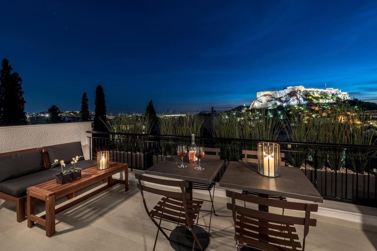 Executive 2 Bdr Suite In Plaka - Acropolis View أثينا المظهر الخارجي الصورة
